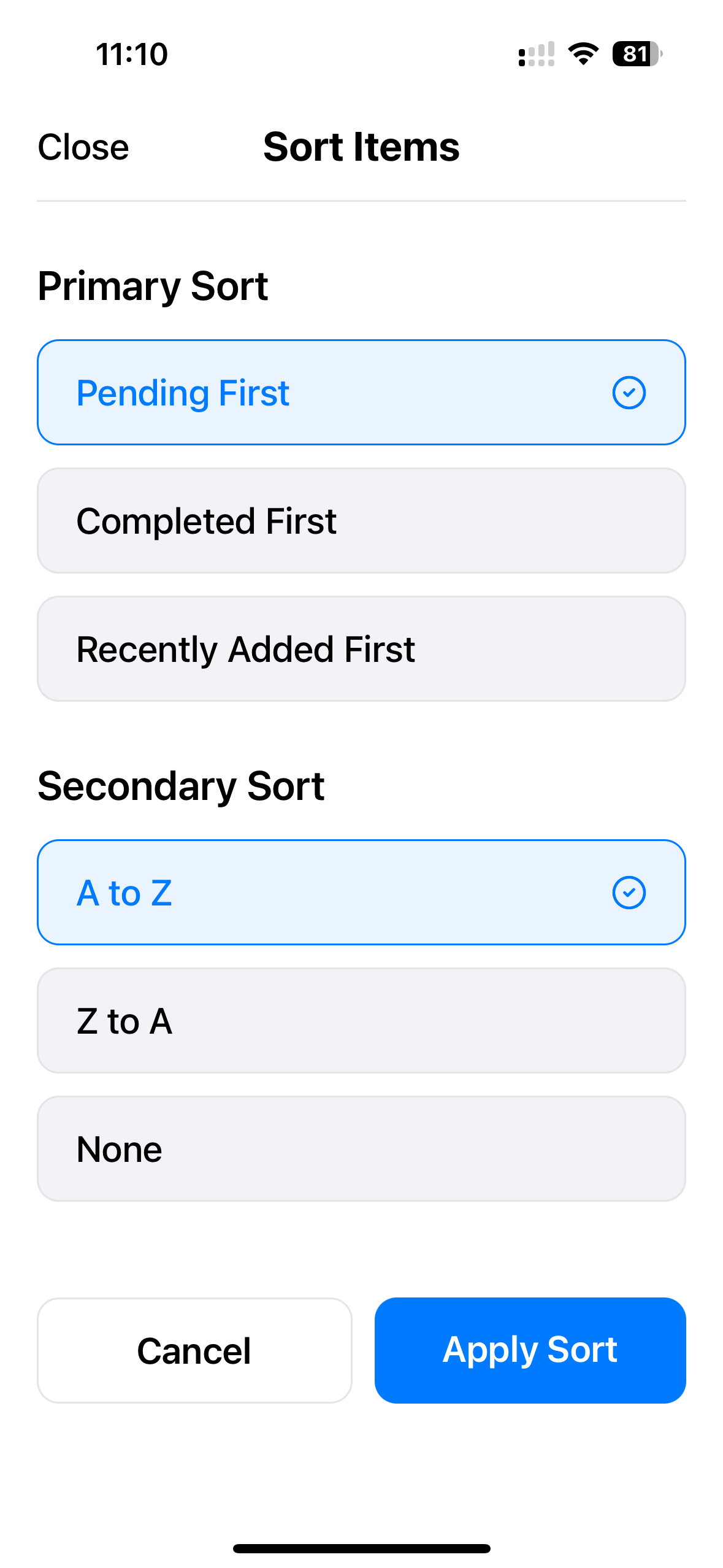 Notifications and Alerts